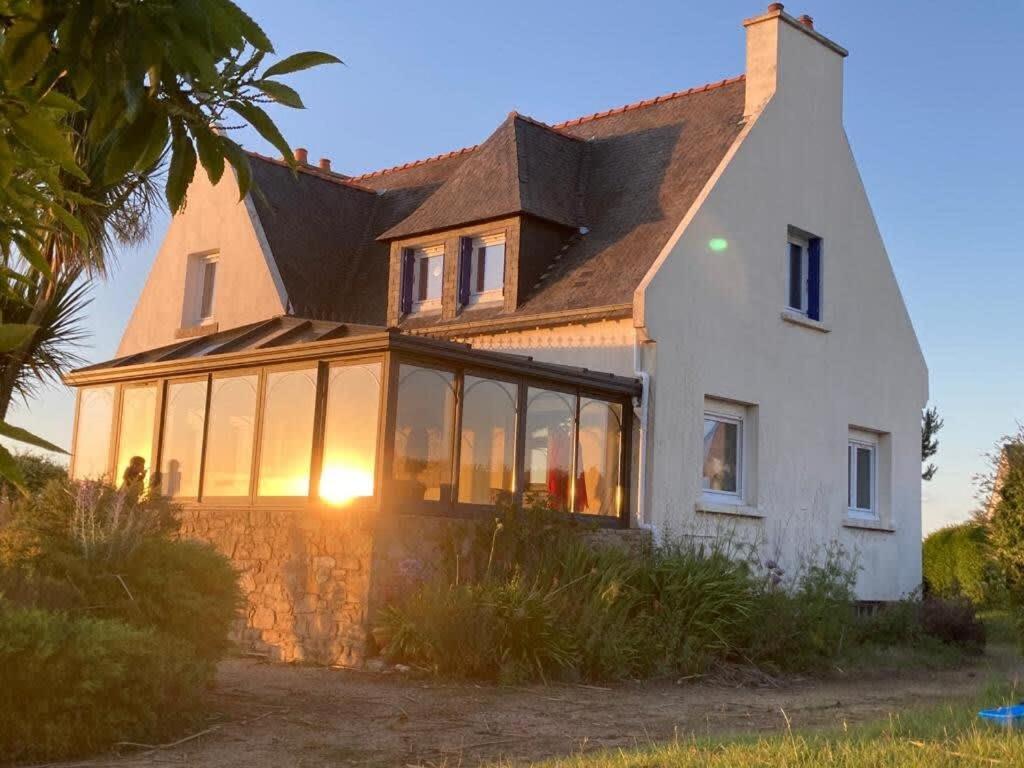 Kermartin - Maison De Famille Avec Vue Sur La Baie De Morlaix Plouezoc'h Экстерьер фото