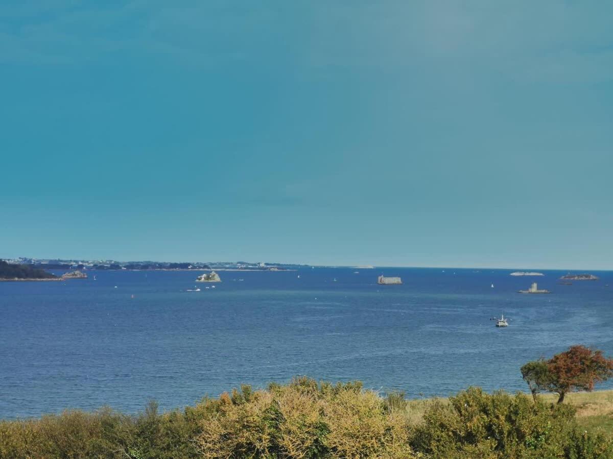 Kermartin - Maison De Famille Avec Vue Sur La Baie De Morlaix Plouezoc'h Экстерьер фото