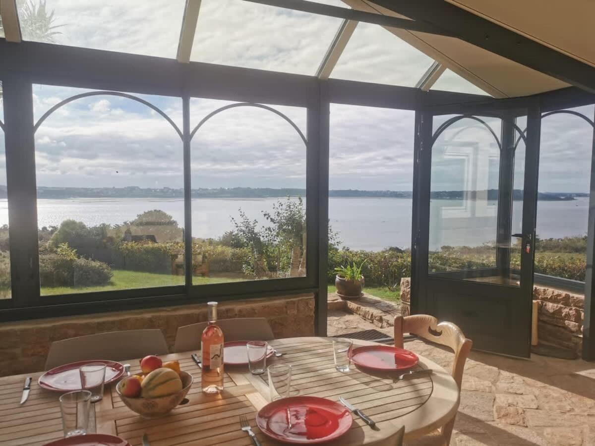 Kermartin - Maison De Famille Avec Vue Sur La Baie De Morlaix Plouezoc'h Экстерьер фото