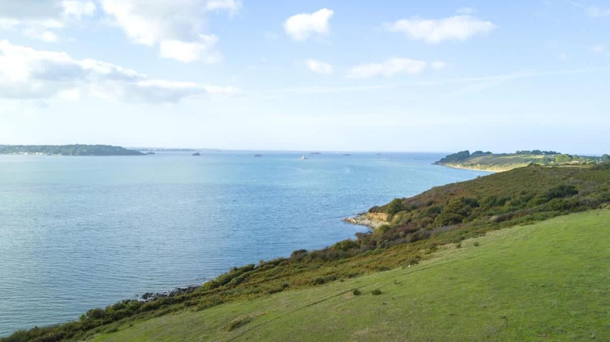 Kermartin - Maison De Famille Avec Vue Sur La Baie De Morlaix Plouezoc'h Экстерьер фото