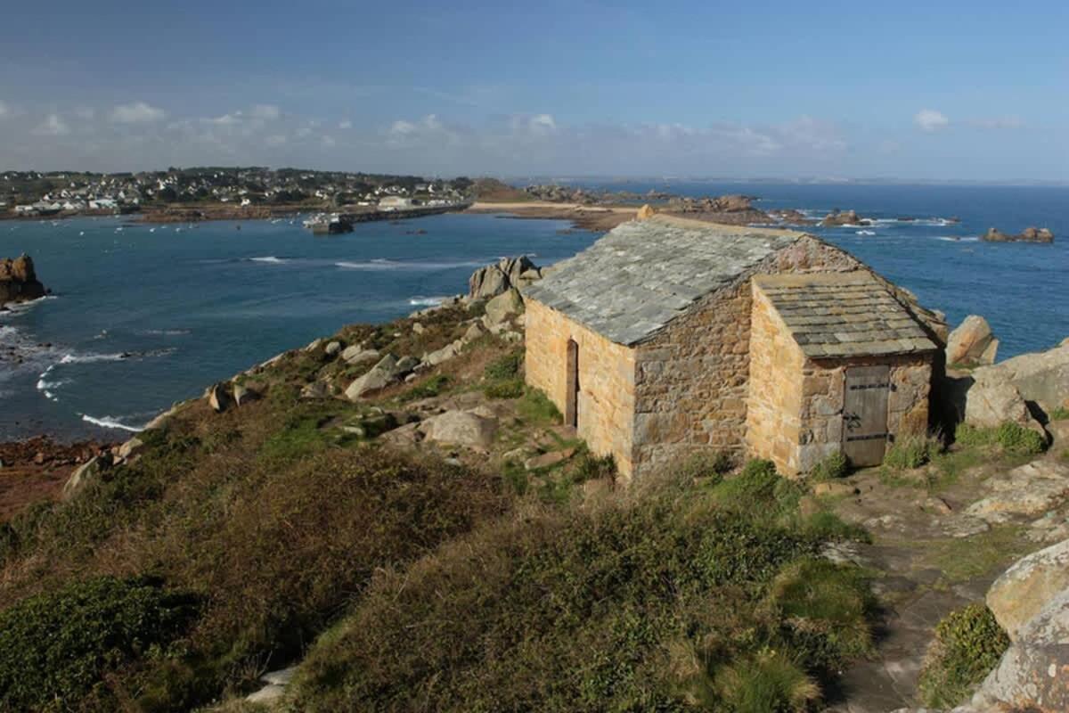 Kermartin - Maison De Famille Avec Vue Sur La Baie De Morlaix Plouezoc'h Экстерьер фото