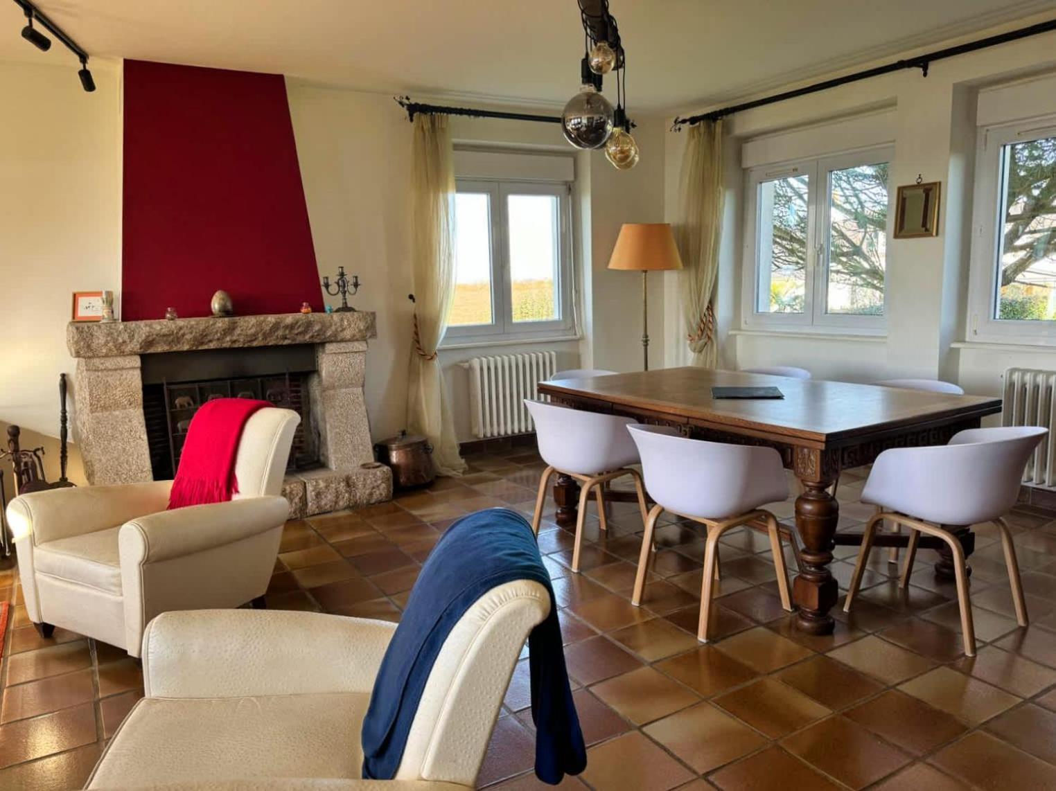 Kermartin - Maison De Famille Avec Vue Sur La Baie De Morlaix Plouezoc'h Экстерьер фото