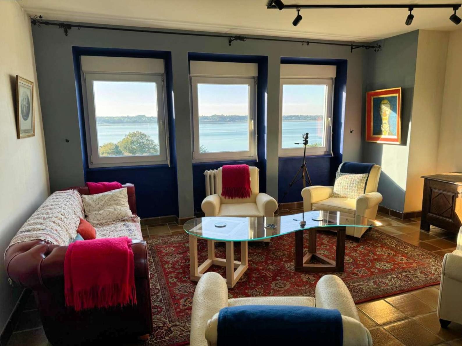 Kermartin - Maison De Famille Avec Vue Sur La Baie De Morlaix Plouezoc'h Экстерьер фото